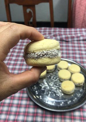 Una foto de Alfajores de maicena