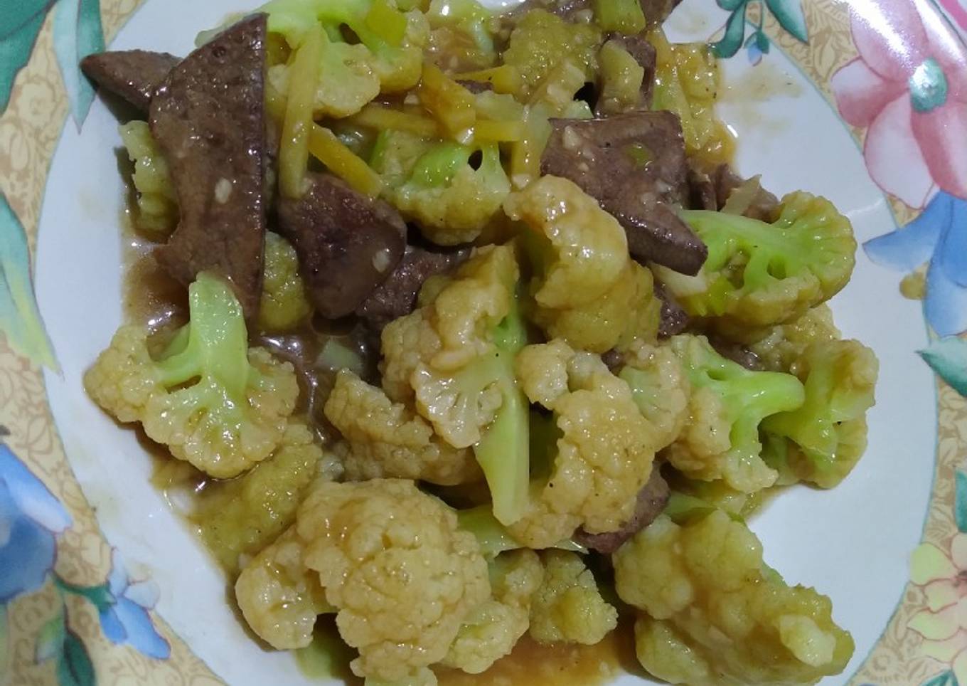 Hati babi cah kembang kol