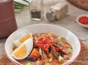 Foto resep Bubur Manado Beras Merah