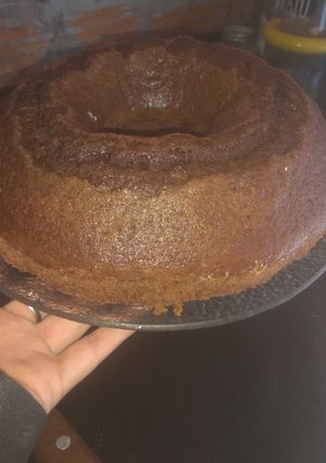 Una foto de Bizcochuelo húmedo de chocolate
