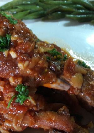 A picture of Poulet saute chaussere.