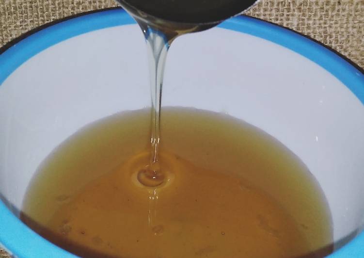 Simple Syrup (gula cair kental) untuk Buttercream