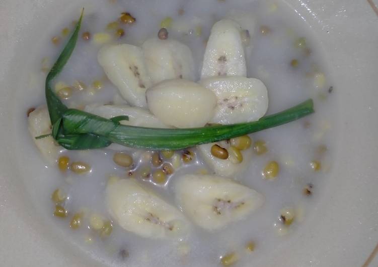 resep cara buat Kolak kacang hijau dan pisang