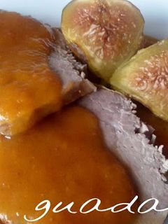 Una foto de Redondo de ternera en salsa de higos en olla GM y tradicional