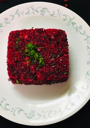 બીટ લેમન રાઇસ રેસીપી મુખ્ય ફોટો