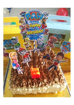 Foto resep Tiramisu Birthday Cake