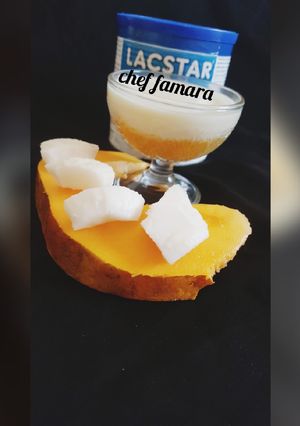 Lemon Gwanda da kwakwa ainihin hoton girkin