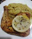 Pollo crocante y jugoso por dentro