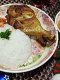 Crispy Fried Chicken with Rice