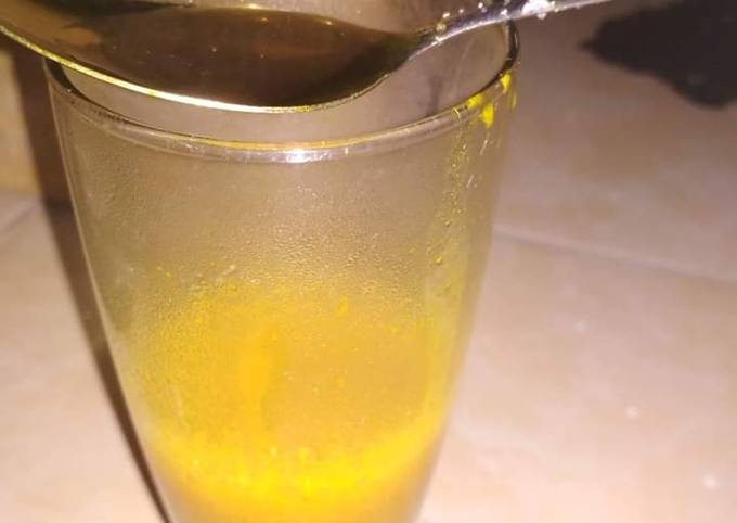 Resep: Minuman Kunyit asam, pelancar menstruasi Yang Sederhana