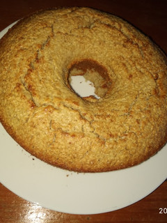 Una foto de Budín de avena y coco para diabéticos