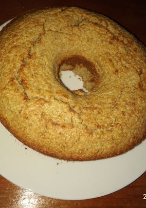 Una foto de Budín de avena y coco para diabéticos