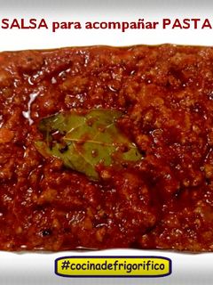 Una foto de Salsa base para Pasta