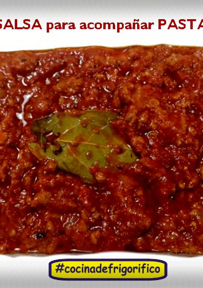 Una foto de Salsa base para Pasta