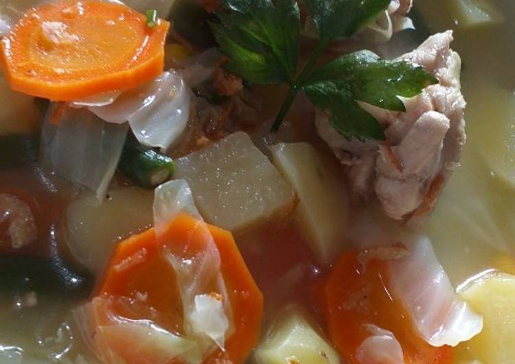 Langkah Mudah untuk Menyiapkan Sayur sup sederhana Anti Gagal