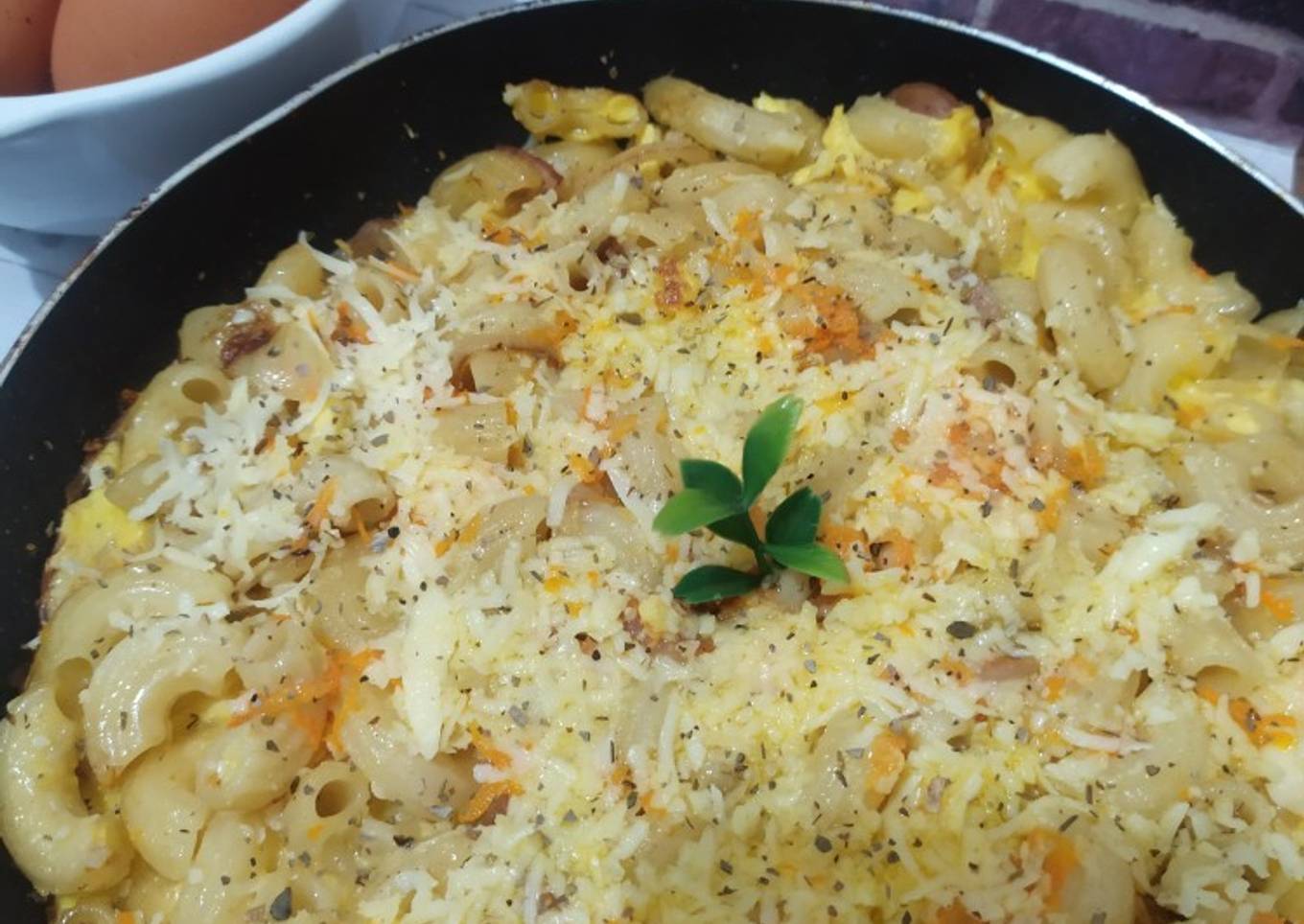 Macaroni Schotel Teflon (MPASI+1y)