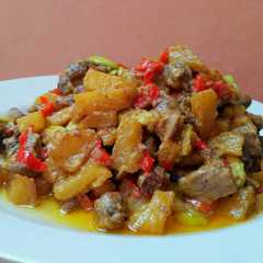A picture of Sambel Goreng Kentang Ati Ampela.