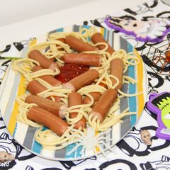 A picture of Halloween Wiggly Worms.