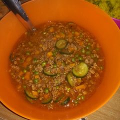 A picture of Minced meat stew.