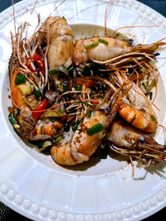 椒鹽泰國蝦 的食譜成品照片