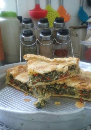 Una foto de Tarta de Espinaca