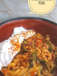 Foto resep Indomie goreng nyemek pedas