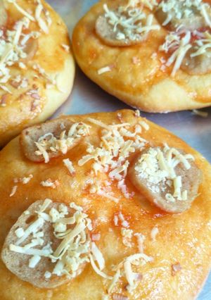 Foto resep Roti Pizza mini