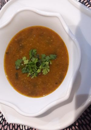 صورة لوصفة شوربة فريك 😍😋😋