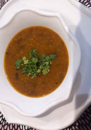 صورة لوصفة شوربة فريك 😍😋😋