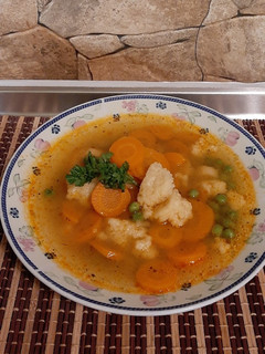 Borsóleves recept fotója