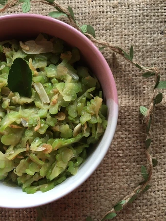 Cara Mudah Membuat Resep Oseng Pare Ebi - PGBA Mgg 2 yang Uenak Anti Ribet, Lezat