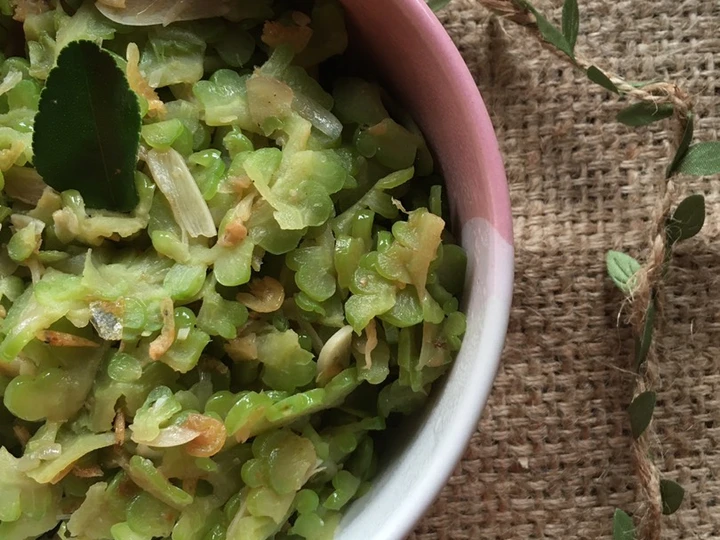 Cara Mudah Membuat Resep Oseng Pare Ebi - PGBA Mgg 2 yang Uenak Anti Ribet, Lezat