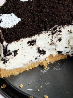 Una foto de Oreo cheesecake