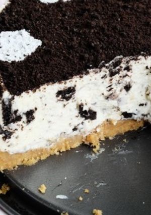 Una foto de Oreo cheesecake
