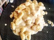 Une photo de gnocchi à la crème