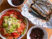 Hình ảnh của cá nục nướng