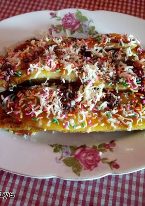Foto resep Pisang Bakar Coklat Susu Keju