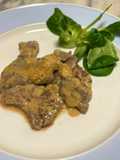 Beef Strips with Dijon Mustard