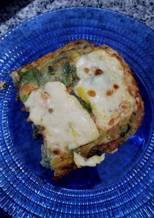 Una foto de Soufflé de pencas y vegetales❤️