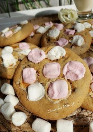 Une photo de Cookies chocolat Marshmallow