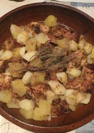 Una foto de Conill al forn