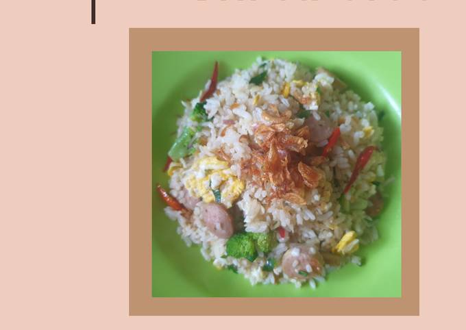 Nasi goreng putih