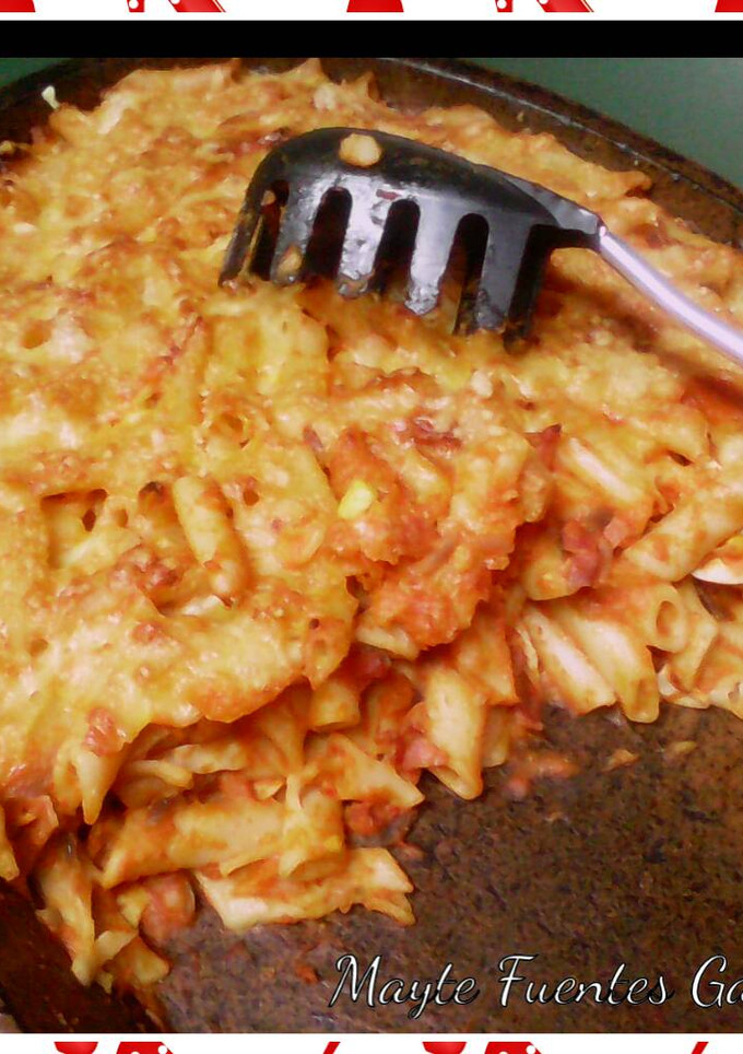Una foto de Macarrones