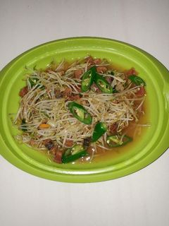Foto resep Tumis tauge ikan asin