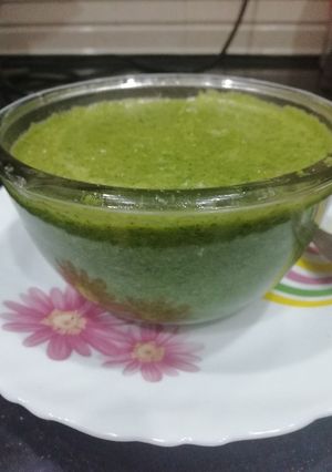 A picture of Coriander Chutney.