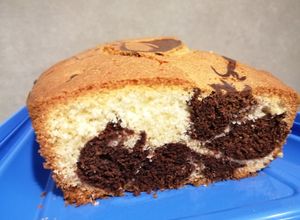 Foto principal de Bizcocho mármol - sin gluten fácil