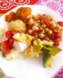 Garbanzos con Pimientos