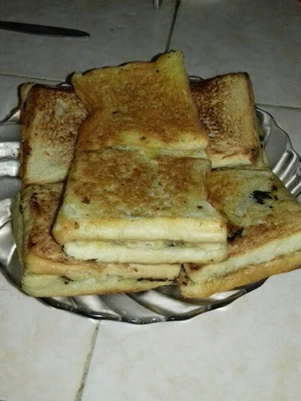 Langkah Mudah untuk Membikin Resep ROTI panggang teflon yang Uenak Anti Ribet, Lezat
