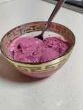 Keto ice cream berry recipe. Ninja creami