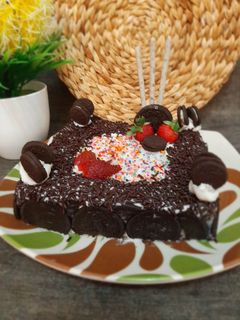 Foto resep Kue ultah sederhana